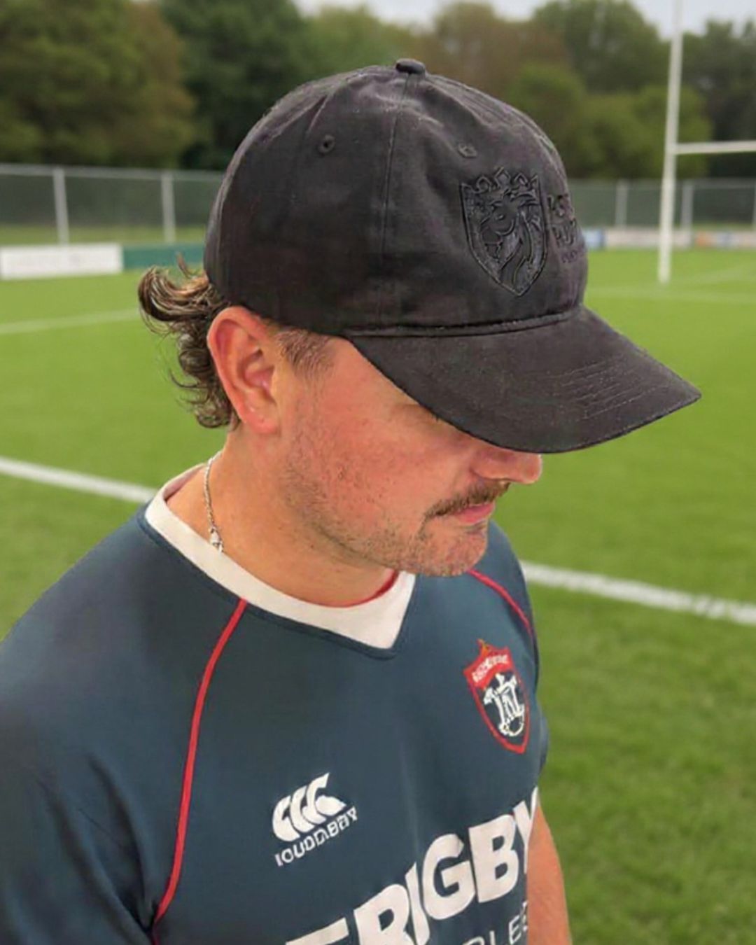 Black on Black Reign Rugby Hat