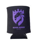 Reign Rugby Black Koozie